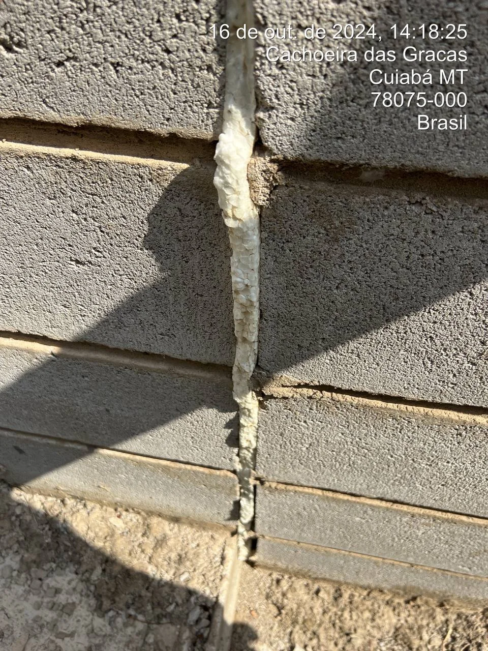 Detalhe de inspeção técnica