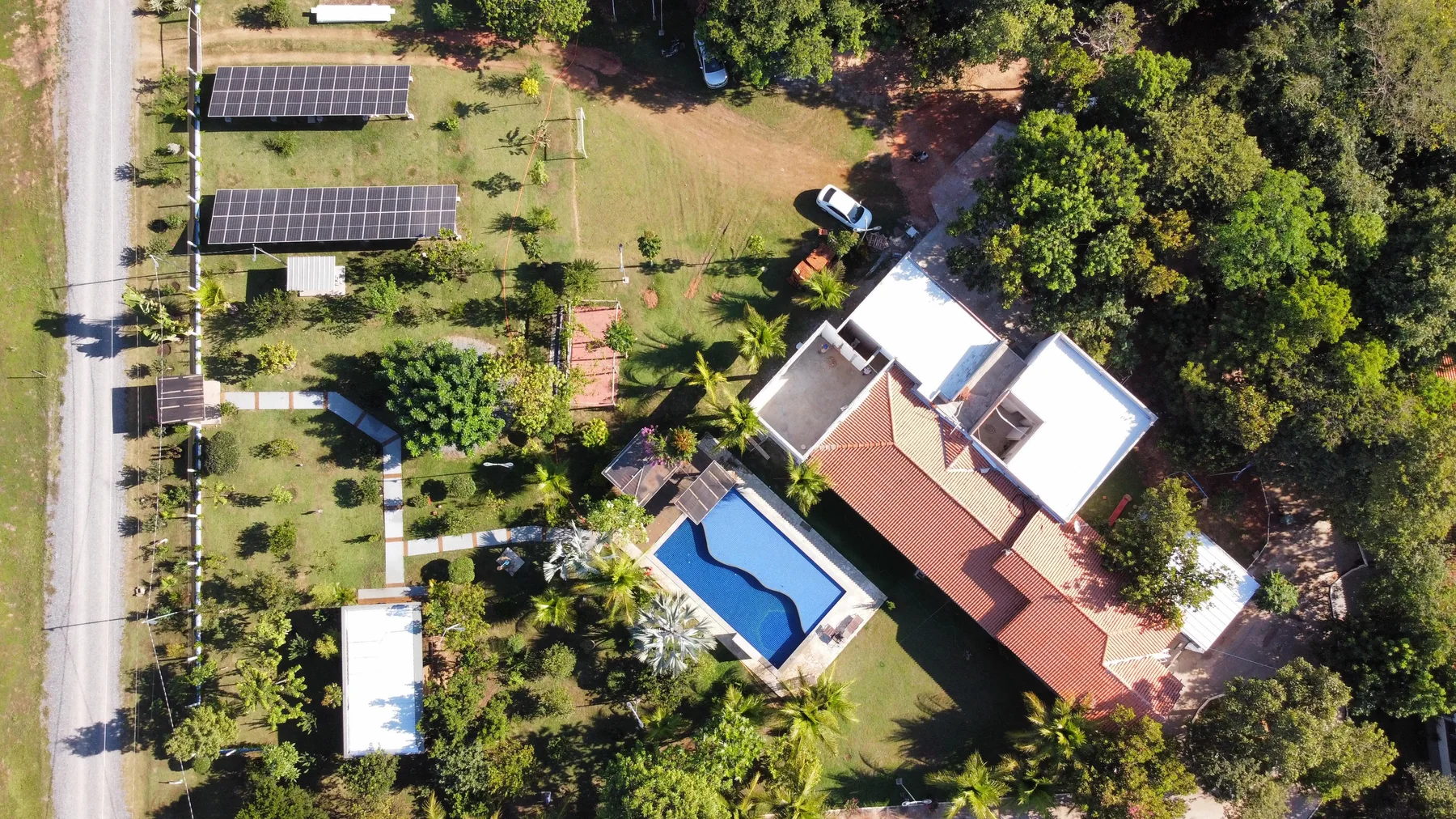 Registro aéreo de imóvel do acervo Tech Laudos
